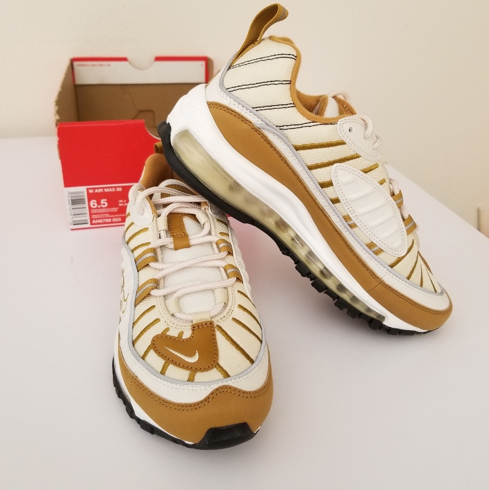 Nike Women's Air Max 98 - Phantom/Beach FIRM PRICE - Picture 8 of 8